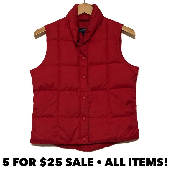 Lands' End Jackets & Blazers - Lands End Goosedown & Feather Vest
